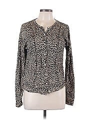 August Silk Long Sleeve Silk Top