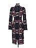 Black Halo Print Black Cocktail Dress Size 2 - photo 2