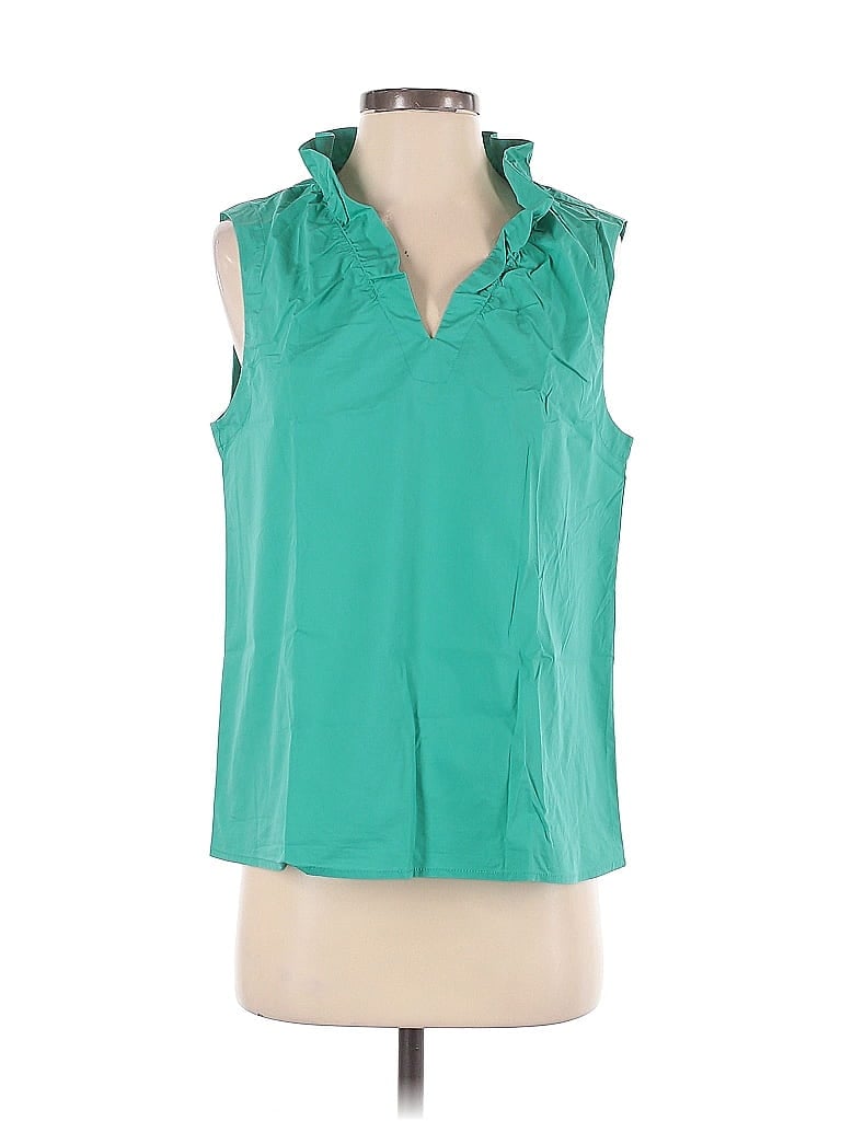 Marc New York Andrew Marc Green Sleeveless Blouse Size S - photo 1