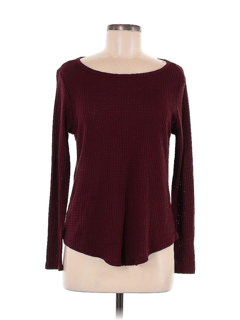 Charlotte Russe Burgundy Pullover Sweater Size M - photo 1