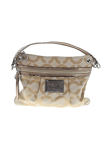 Coach Heart Poppy Leather Hobo (view 1)