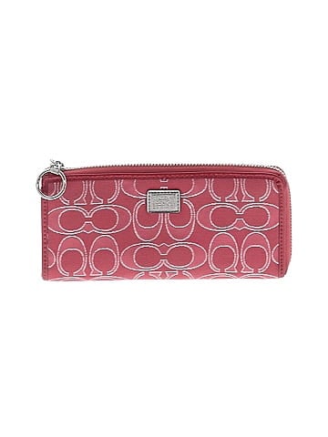 Coach Heart Poppy Leather Wallet (view 1)