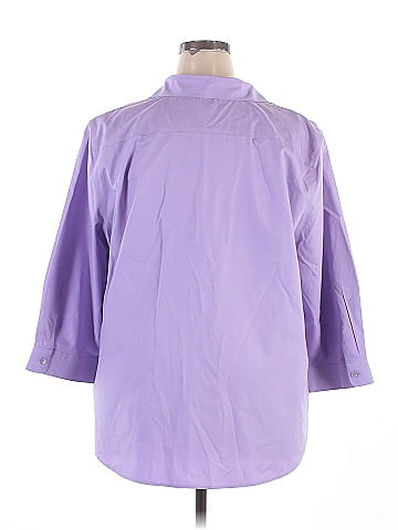 Coldwater Creek 3/4 Sleeve Button-Down Shirt (view 2)