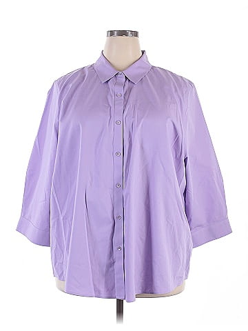 Coldwater Creek 3/4 Sleeve Button-Down Shirt (view 1)