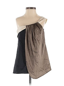Black Halo Sleeveless Silk Top