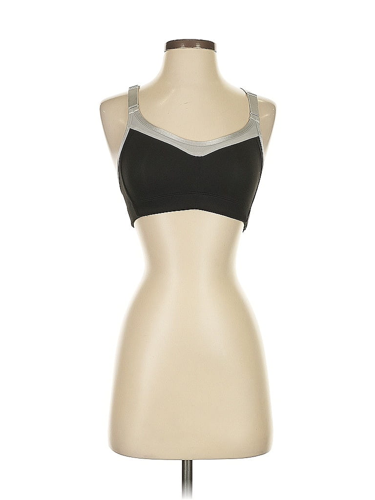 Pre-owned Asics Tank Top Silver Strapless Neckline Tops