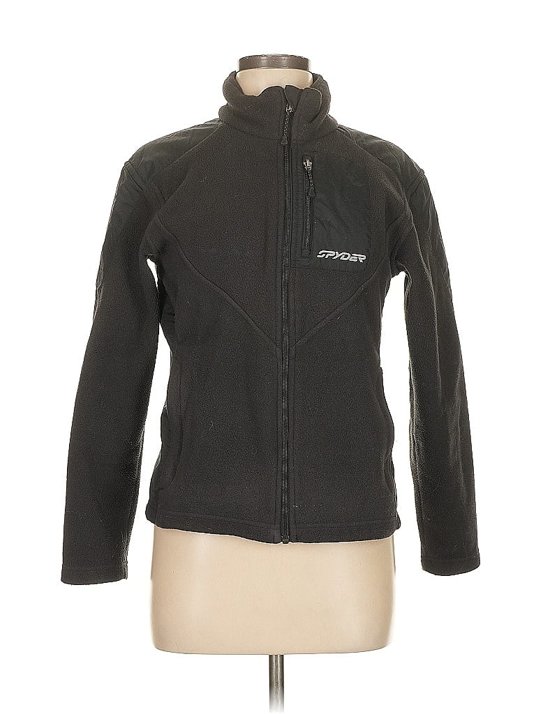 Spyder 100% Polyester Black Jacket Size 6 - photo 1