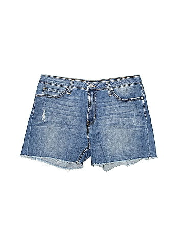 Just Black Denim Shorts (view 1)