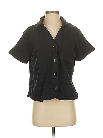 Frankies Bikinis Short Sleeve Blouse (view 1)