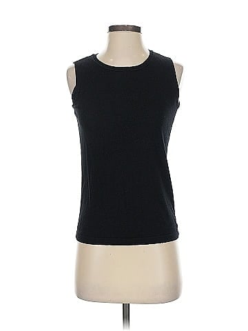August Silk Sleeveless T-Shirt (view 1)