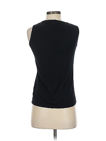 August Silk Sleeveless T-Shirt (view 2)