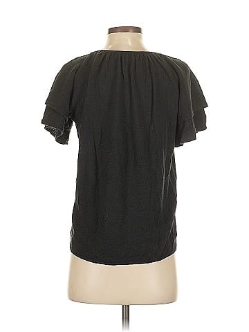 TeXTURE & THREAD Madewell Short Sleeve Blouse (view 2)