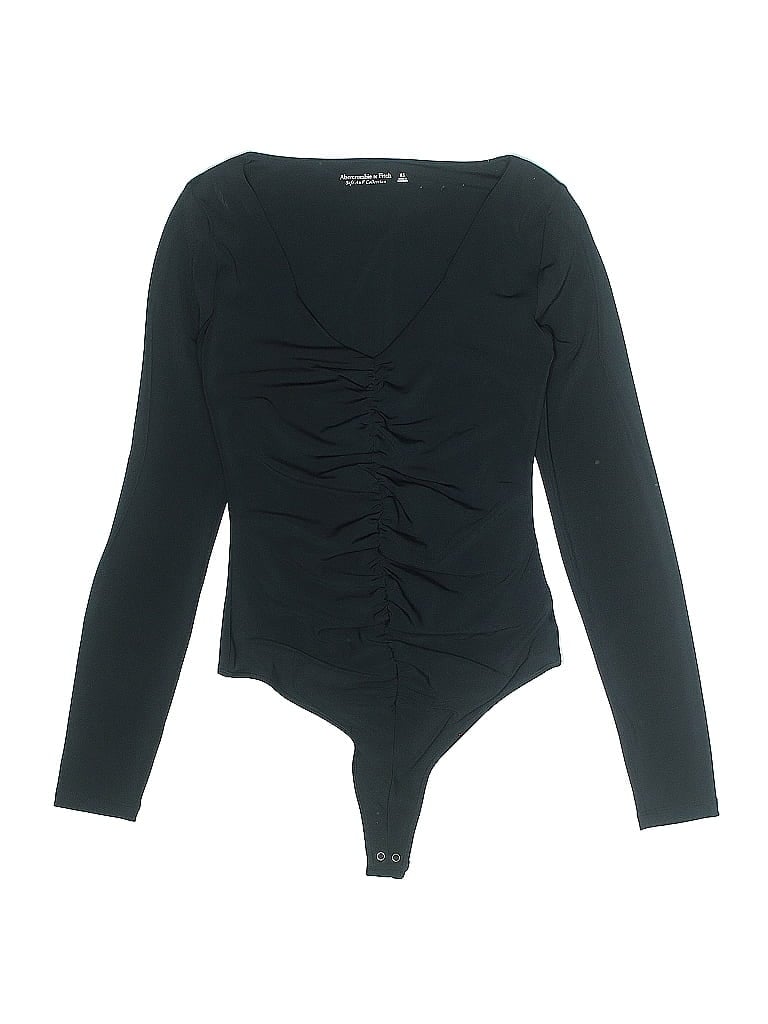 Pre-owned Abercrombie & Fitch Bodysuit In Black