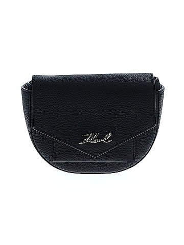 Karl Lagerfeld Leather Crossbody Bag (view 1)