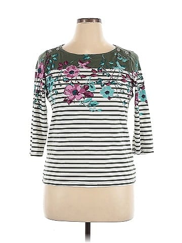 Croft & Barrow 3/4 Sleeve T-Shirt (view 1)