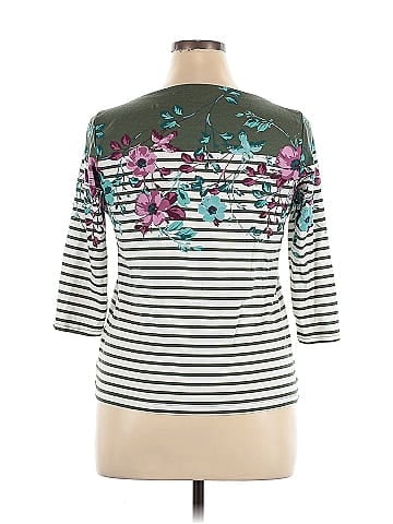Croft & Barrow 3/4 Sleeve T-Shirt (view 2)