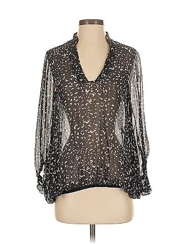 Diane von Furstenberg 3/4 Sleeve Silk Top (view 1)