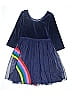 Mini Boden Stars Blue Dress Size 9 - photo 2