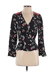 Tanya Taylor 3/4 Sleeve Silk Top