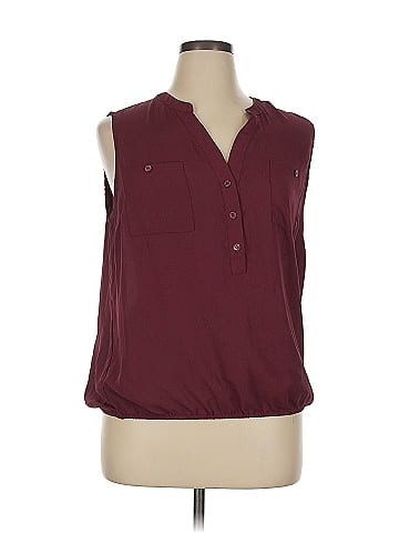 Soho JEANS NEW YORK & COMPANY Sleeveless Blouse (view 1)