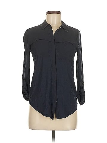 Ann Taylor 3/4 Sleeve Button-Down Shirt (view 1)