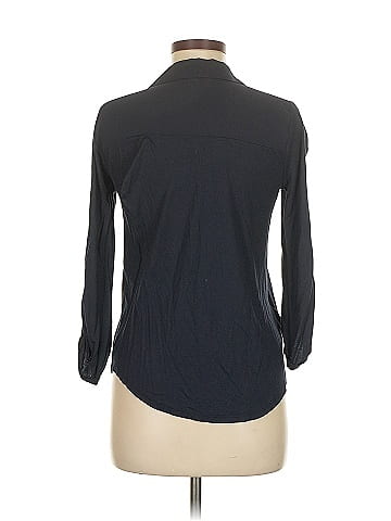 Ann Taylor 3/4 Sleeve Button-Down Shirt (view 2)