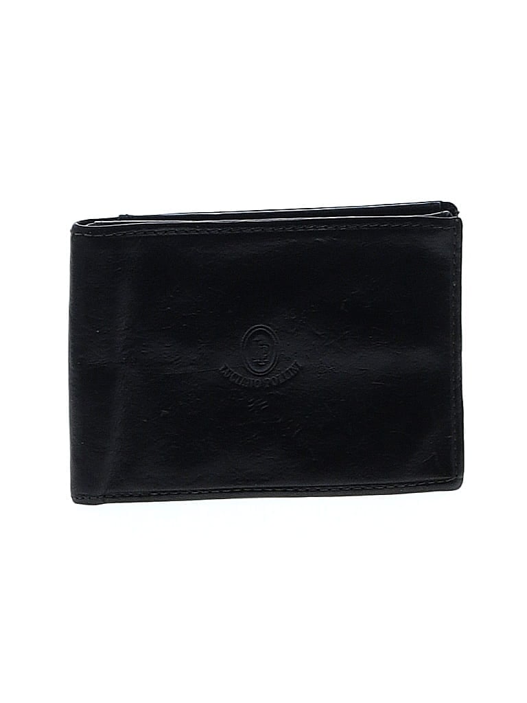 Assorted Brands 100% Leather Black Leather Wallet One size - photo 1