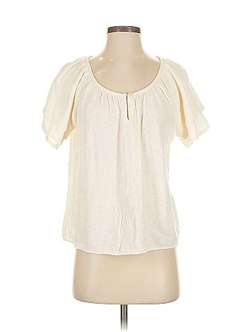 TeXTURE & THREAD Madewell Short Sleeve Blouse (view 1)