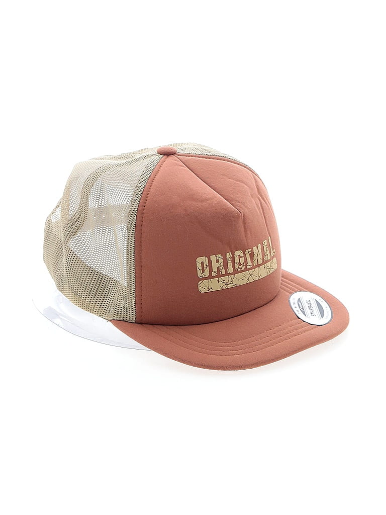 Assorted Brands Brown Tan Baseball Cap One size - photo 1