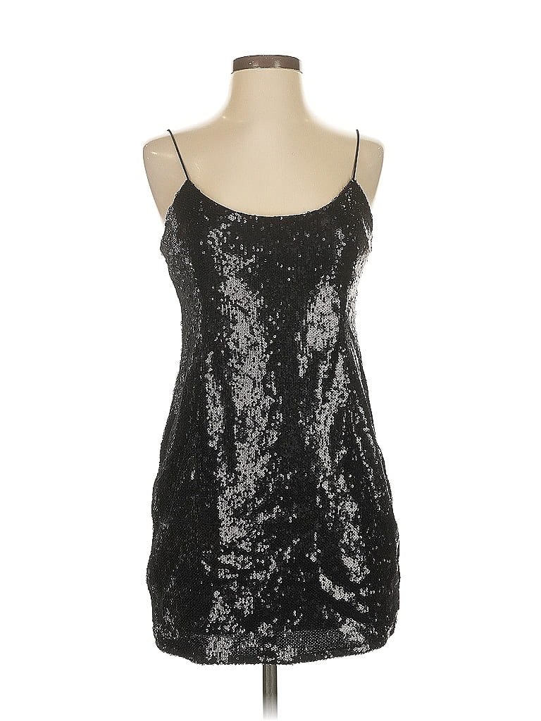 Pre-owned Prettylittlething Cocktail Dress In Silver