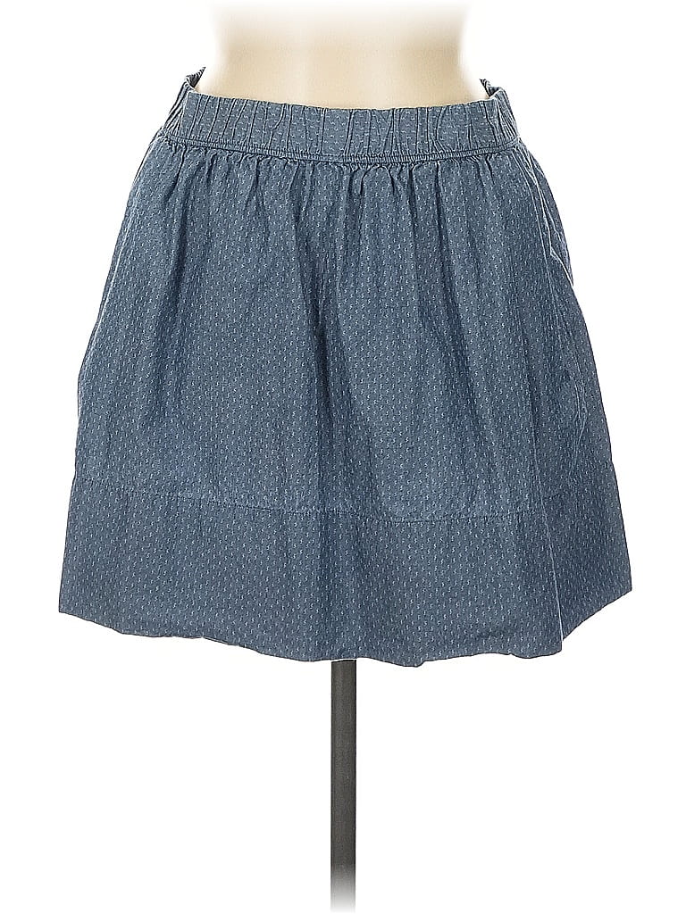 Pre-owned Gap Casual Skirt In Blue