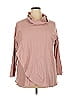 Suzanne Betro Pink 3/4 Sleeve Top Size 2X - photo 1