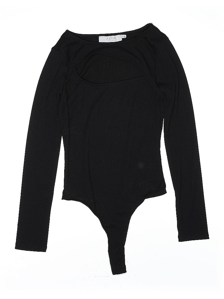 Pre-owned Astr Bodysuit In Black