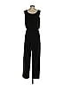Soho Solid Black Jumpsuit Size S - photo 2