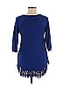 Mara Hoffman Blue Pullover Sweater Size M - photo 2