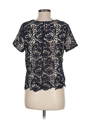 french corner Short Sleeve Blouse (view 2)