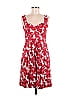 Donna Ricco Hearts Red Cocktail Dress Size 8 - photo 1