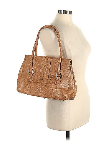 Charlie Lapson Leather Shoulder Bag (view 2)