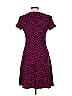 St. John Chevron-herringbone Blue Casual Dress Size 6 - photo 2
