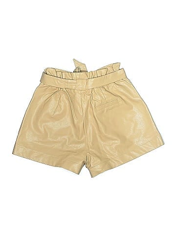 Polly Faux Leather Shorts (view 2)