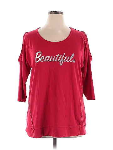 New York & Company 3/4 Sleeve T-Shirt (view 1)