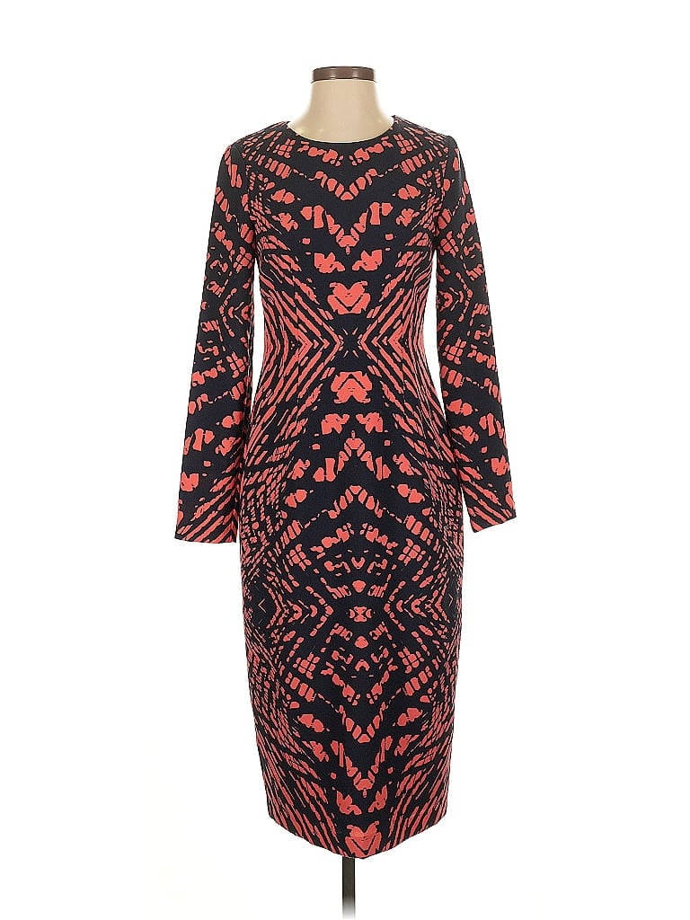 Pre-owned Maggy London Cocktail Dress In Orange