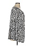 Susan Graver Silver 3/4 Sleeve Blouse Size XL - photo 4