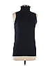 W by Worth Blue Turtleneck Sweater Size M - photo 1