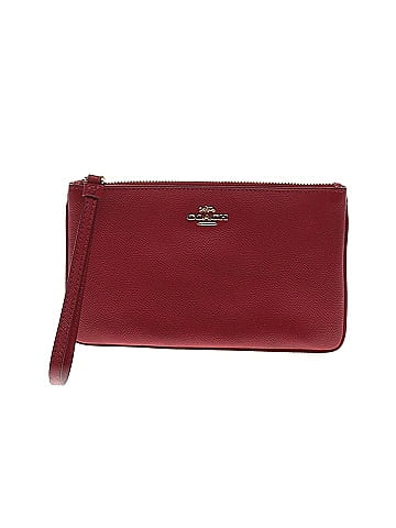 Coach Factory Leather Wristlet (view 1)