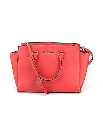 MICHAEL Michael Kors Leather Satchel (view 1)