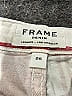 FRAME Denim Stripes White Shorts Size 26 waist - photo 3