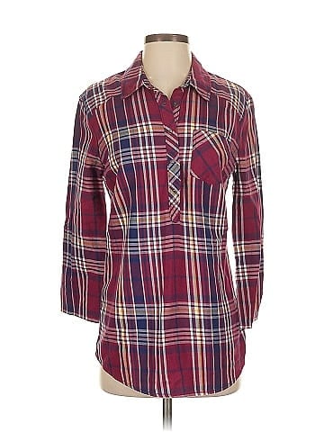 Arizona Jean Company 3/4 Sleeve Button-Down Shirt (view 1)
