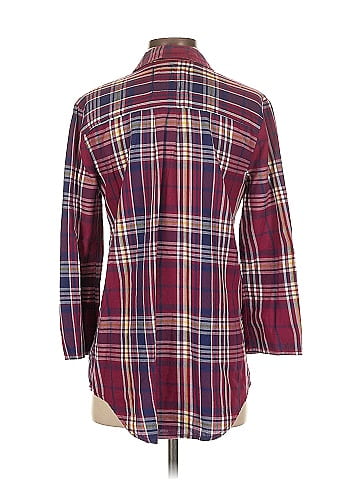 Arizona Jean Company 3/4 Sleeve Button-Down Shirt (view 2)