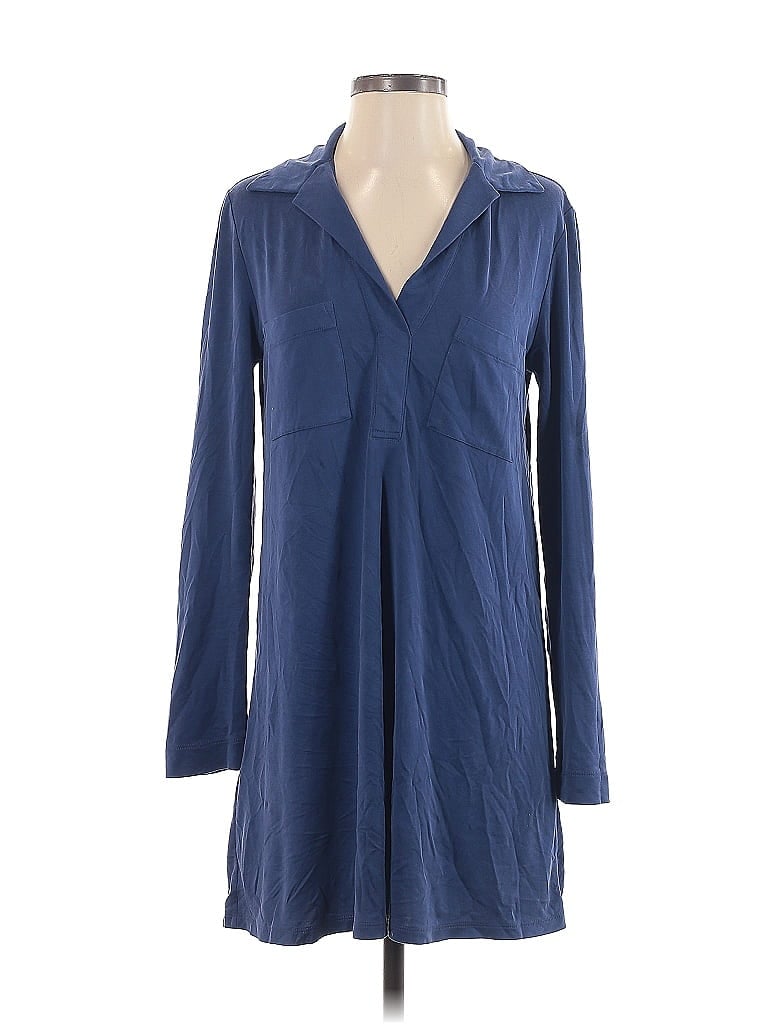 Click to view more detailed imagery on our partner's website Pre-owned Bcbgmaxazria Casual Dress In Blue